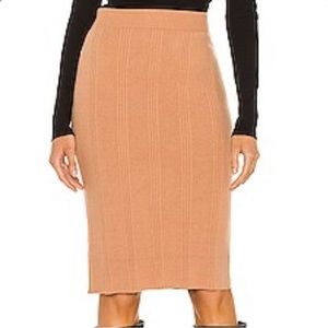 L'AGENCE Jessica Knit Midi Skirt